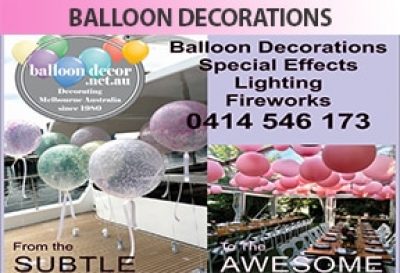 Balloon Decor Australia