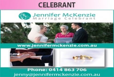 Jennifer McKenzie Marriage Celebrant