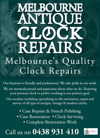 Melbourne Antique Clock Repairs