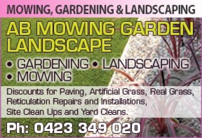 AB Mowing Garden Landscape