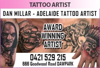 Dan Millar &#8211; Adelaide Tattoo Artists