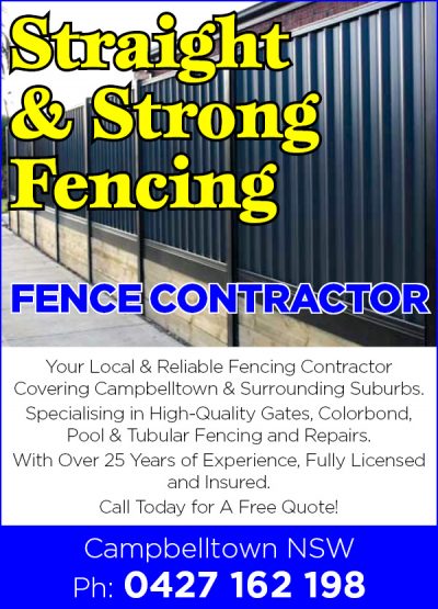 Straight &#038; Strong Fencing