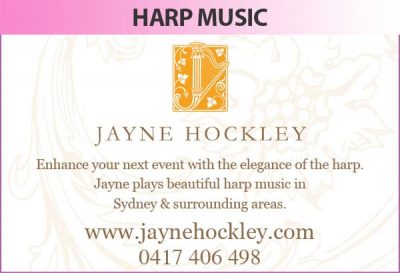 Jayne Hockley &#8211; Harp Player