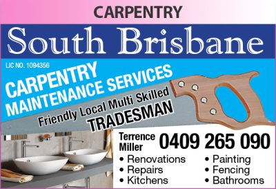 South Brisbane Carpentry Maintenance