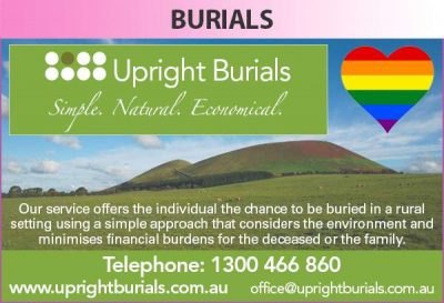 Upright Burials