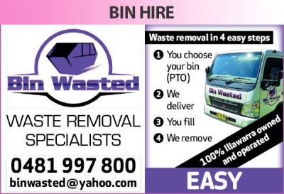 Bin Wasted Waste Removal Specialist