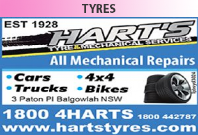 Hart&#8217;s Tyre &#038; Mechanical repairs